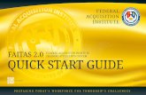 FEDERAL ACQUISITION INSTITUTE v2.0... · 2011. 10. 26. · Transcript Summary for any course that you have completed. If you have not yet ... monitors and manages workforce certification