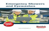Emergency Showers and Eyewashes - WorkSafe Saskatchewan · 2020. 6. 18. · Emergency Showers and Eyewashes 5 Other harmful substances A substance that has a dermal LD50 value of