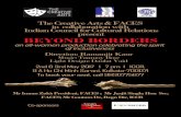 ATS ICCR The & FACES in collaborafion with Indian Council ... · ATS ICCR The & FACES in collaborafion with Indian Council for Cultural Relafions BEYOND BORDERS an all-women production