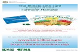 The Illinois Link card...DHS 9201 (N-05-16) Link Farmers’ Market Poster ˙ ˘˛ ˜ ˛ A˚˛ ˇ˙ ˛˜ ˇ ˛ ˛ ˛ ˇ I ˘ˇ ˝. 300 ˇˆ ˝ #16-1826 The Illinois Link card is accepted