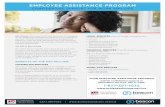 Employee Assistance ProgramTalk to a financial coach for guidance on: • Saving for college • Debt consolidation • Mortgage issues • Estate planning • General tax questions