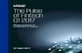 The Pulse of Fintech Q1 2017 - Financieel Management · 2017. 4. 28. · Welcome to the Q1’17 edition of KPMG International’s Pulse of Fintech report, in which we explore global