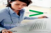 Technology Accenture Infrastructure Outsourcing Services · services. In addition to enabling a more secure, stable work environment, these services improve user productivity with