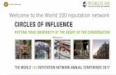 Welcome to the World 100 reputation network€¦ · Welcome to Utrecht University ESTABLISHED 1636 381 PROFESSORS 7+3 FACULTATIES teaching institutes 6,742 STAFF-MEMBERS 30,342 STUDENTS