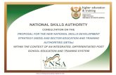 NATIONAL SKILLS AUTHORITY · •VISION • NSA - Leading skills development • MISSION • To provide strategic advice towards an improved National Skills Development system •