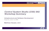 CSS SIG Summary - Advanced Photon Source · 2006. 7. 6. · CSS introduction Matthias Clausen Eclipse introduction Ken Evans. EPICS Collaboration Meeting EPICS Argonne June 2006 Introduction