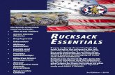 Rucksack essentials need to include: Rucksack EssEntialsong.ohio.gov/rucksack.pdf · 2018. 10. 16. · have your finances in order, maintain healthy interpersonal relationships ...
