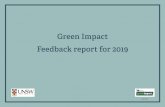 Green Impact Feedback report for 2019 - UNSW Sustainability · 2020. 5. 19. · Achieved 6 silver awards. At UNSW Sydney. Over the last twelve years, Green Impact has helped engage