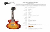 Mythical Les Paul...The Les Paul guitar that established the legend, with the power, look, and feel of the world’s most desirable dual-humbucker electric guitar. The Les Paul Traditional