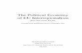 The Political Economy of EU Interregionalism · Table 5.3 Mercosur intraregional trade, 1992-2000 167 Table 5.4 Mercosur FDI inflows 167 Table 5.5 Overview of EU-Mercosur interregionalism