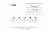Addressing health inequalities in the European Union · 2020. 5. 14. · Addressing health inequalities in the European Union . I . Executive summary . Addressing the persistent and