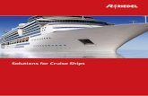 Solutions for Cruise Ships - Riedel Communications · 2018. 11. 5. · Riedel‘s solutions are developed to significantly reduce operational costs on board of cruise ships. Just