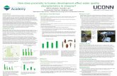 How does proximity to human development affect water ...nrca.uconn.edu/students/documents/posters2015/JenniferLee.pdf• Macroinvertebrate samples were collected during October and