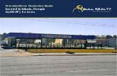 Potential Movie Production Studio Atlanta, GA 30311 Located in … · 2017. 8. 17. · Property ideal for movie/TV production industry, showroom/garage. uilding on large, ... Broker