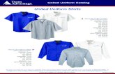 United Uniform Shirts€¦ · Custom Uniform Apparel. Trans Advantage offers the perfect custom uniform T-shirt and sweatshirt options to help you cut costs and make . your agency