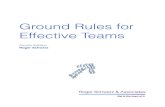 Ground Rules for Effective Teamshelpinghumansystems.com/wp-content/uploads/2014/01/Ground-Rul… · ground rules. When used consistently, ground rules can help teams make better decisions