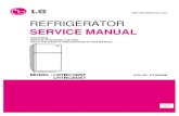 biz.lgservice.com REFRIGERATOR SERVICE MANUAL Appliances...1. Unplug refrigerator or disconnect power. 2. Reach behind light shield to remove bulb. 3. Replace bulb with a 25-watt appliance