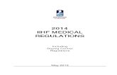 2014 IIHF MEDICAL REGULATIONS - KHL · 2016. 8. 23. · The IIHF has produced and distributed the following Medical Regulations to all IIHF member national ... sport regulations,