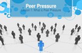 Lesson 1: What is Peer Pressure - Clover Sitesstorage.cloversites.com/monroebaptistchurch/documents...Peer Pressure: It’s Influence, It’s Control It causes us to do what we normally