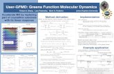 User-GFMD: Greens Function Molecular Dynamics...User-GFMD: Greens Function Molecular Dynamics Support from: NSF IGERT 0801471; AFOSR FA9550-0910232; OCI-0963185 Accelerate MD by replacing