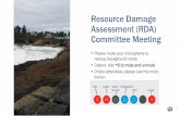 Resource Damage Assessment (RDA) Committee Meeting · 2020. 7. 8. · Resource Damage Assessment ... Falcon January 23, 2020 diesel spill into Elliott Bay 7. Spill Location: Elliott