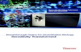 Breakthrough Gains for Quantitative Biology Sensitivity ......using chemical crosslinking. The Thermo Scientific™ Orbitrap Fusion™ Lumos™ mass spectrometer is specifically designed