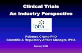 Clinical Trials An Industry Perspectivecrdi.ie/uploads/Presentation 2- Rebecca Cramp- Clinical Trials- An... · √ Standard template no changes permitted for HSE owned hospitals