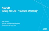 AECOM Safety for Life - “Culture of Caring” pres... · 2016. 6. 15. · AECOM SHE Procedures Go-No-Go Safety, Health & Environment Management Standards. Contractors • Contractors