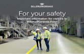For your safety - BillerudKorsnäs...2 Welcome to OUR SAFETY RULESBillerudKorsnäs Frövi This information is for you as our visitor to BillerudKorsnäs Frövi. We have refined Sweden’s