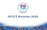 JFCCT Reunion 2018 - Pronto Marketing...JFCCT Courtesy Dialogue with His Excellency Mr. Apisak Tantivorawong, Minister of Finance . Joint Foreign Chambers of Commerce in Thailand JFCCT