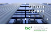 ACTIVITY REPORT - BC3 Research · 2019. 9. 24. · 08. MEANS OF RESEARCH 09. TRAINING, ... tributed to climate science by publishing BC3 Policy 2 Briefings and 2 BC3 Working Papers.