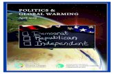 politics & global warming...Politics & Global Warming: April 2019 3 Reading notes • This report includes only registered voters. • References to Republicans and Democrats throughout