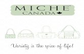 CANADA1)(1).pdfMICHE CANADA LAUNCHES SAUGHT AFTER NEW DEMI BAG LINE OSHAWA, ON- On Thursday, September 29, 2011 Miche Canada, the brand that pioneered the widly fashionable magnetic