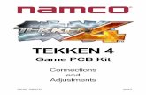 Tekken 4 - Arcade - Manual - gamesdatabase€¦ · Fight count  : 2 Life bar  : +1 Life bar  : +1 Guard damage: OFF Neutral guard: ON