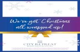 We’ve got Christmas all wrapped up! · 2019. 11. 20. · treatments (Excluding SHR Hair Removal Treatments) • 10% Discount off all ELEMIS Products and Gifts • 10% Discount off
