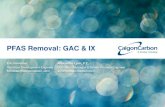 PFAS Removal: GAC & IX...Apr 05, 2018  · PFAS Removal: GAC & IX Eric Forrester Technical Development Engineer fforrester@calgoncarbon..com Alexandra Lynn, P.E. IX Product Manager