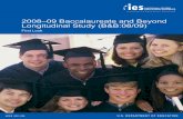 2008–09 Baccalaureate and Beyond Longitudinal Study (B&B ...nces.ed.gov/pubs2011/2011236.pdfThis publication is only available online. To download, view, and print the report as