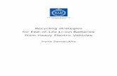 Recycling strategies for End-of-Life Li-ion Batteries from ...1464977/FULLTEXT01.pdf · The master thesis tackles the problem of recycling of end-of-life Li-ion batteries from heavy
