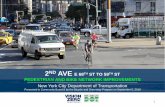 PEDESTRIAN AND BIKE NETWORK IMPROVEMENTSBIKE VOLUMES ARE GROWING. In the third . quarter of 2017. 699,000 . Citi Bike trips . either started or ended in . CB 6 and CB 8. Bike Counts
