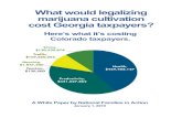 What would legalizing marijuana cultivation cost Georgia ... Would...20. Would Georgia allow marijuana concentrates with THC levels of 80-90 percent to be vaped and dabbed with a “rig”?