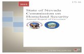 State of Nevada Commission on Homeland Security€¦ · Submission of an annual briefing to the Governor on the assessment of the State’s preparedness, ... Program (SHSP) in addition