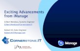 Exciting Advancements from iManage - Cornerstone.IT · 2019. 10. 1. · This document contains forward looking statements regarding future operations, product development, product