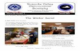 Roanoke Valley Astronomical Society · RVAS NL— January 2019— Pg 1 of 11 Volume 36—Number 1 January 2019 Happy New Year Happy New Year The December meeting of RVAS was called