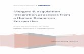 Mergers & acquisition integration processes from a Human ...study. Schlumberger Ltd. (SLB), which will be the company used in this thesis, is a major participant when companies change