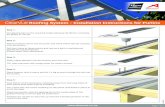 Roofing System - Installation Instructions for Purlins Roofing... Roofing System - Installation Instructions