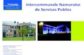Intercommunale Namuroise de Services Publics · 2020. 6. 15. · Intercommunale Namuroise de Services Publics Intercommunale Namuroise de Services Publics Siège social // Bureau