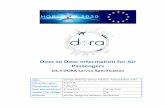Door to Door Information for Air Passengers · 2016. 8. 1. · DORA Deliverable D3.3 3/ 78 Executive Summary D3.3 is the outcome of task 3.2 Design of DORA Services, whose aim is