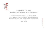 EDA Survey of Current Audience Engagement Practices ......1 Survey of Current Audience Engagement Practices Research Commissioned by Dance/USA, with support from the Doris Duke Charitable
