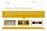 Kasim Silk Emporium fabrics like designer silk fabrics, organza silk fabrics, cotton silk fabrics, etc