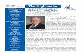July 1, 2019 Volume 62 Issue 1 The Highlander · 2019. 7. 1. · Bill recommends: 1.Buy your ticket more than 21 days in advance. 2.Buy ticket after 3 pm on Tuesday (that’s when